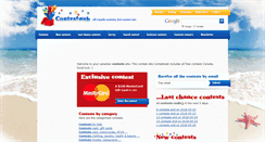 Desktop Screenshot of contestweb.com